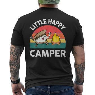 Funny Little Happy Camper Kid Boy Girl Toddler Smore Camping Camping Funny Gifts Mens Back Print T-shirt | Mazezy CA