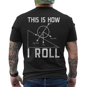 Funny Physics Nerdy Physics Physics Pun Mens Back Print T-shirt - Seseable