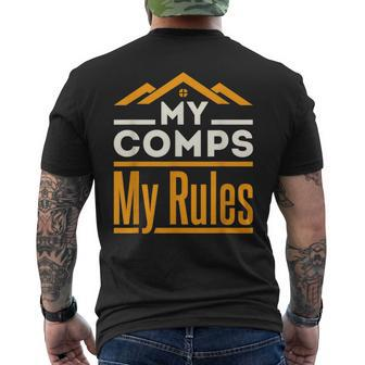 Real Estate Appraiser Property Appraisers Comps Men's T-shirt Back Print | Mazezy
