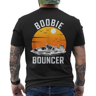 Funny Sailing Boat Boobie Bouncer Vintage Mens Back Print T-shirt - Monsterry AU