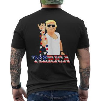 Funny Trump Bae 4Th Of July Trump Salt Freedom Salt Funny Gifts Mens Back Print T-shirt | Mazezy