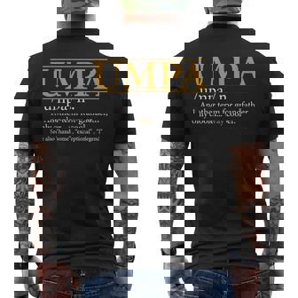 Umpa Definition Fathers Day Grandpa Men's T-shirt Back Print - Thegiftio UK