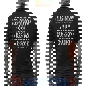 Funny Vulgar Cuss Swear Word Sarcasm Snarky Smart Ass Quote Sarcasm Funny Gifts Mens Back Print T-shirt | Mazezy