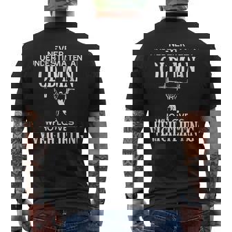 Funny Workout T | Funny Weightlifting Gift For Mens Mens Back Print T-shirt - Seseable