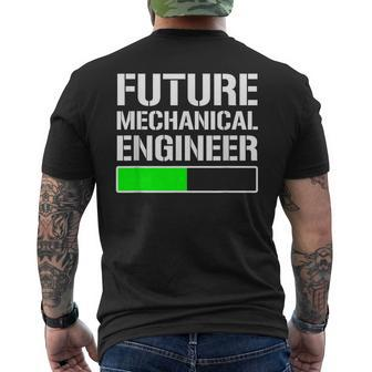 Future Mechanical Engineer Cool Graduation Men's T-shirt Back Print | Mazezy AU
