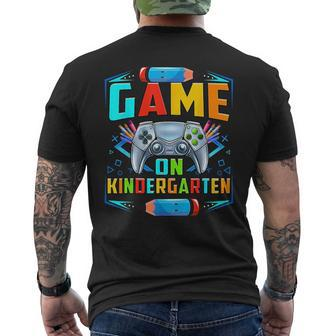 Game On Kindergarten Funny Back To School Video Games Boys  Games Funny Gifts Mens Back Print T-shirt