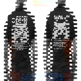 Game On Summer Loading Last Day Of School Hello Summer Mens Back Print T-shirt - Thegiftio