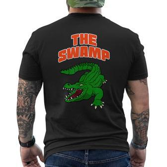 Gators The Swamp Men's T-shirt Back Print - Thegiftio UK