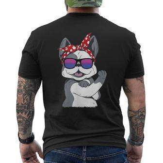Gay Pride French Bulldog Bisexual Flag Lgbt Pride Csd Mens Back Print T-shirt | Mazezy