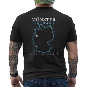 Germany Münster Men's T-shirt Back Print | Mazezy AU