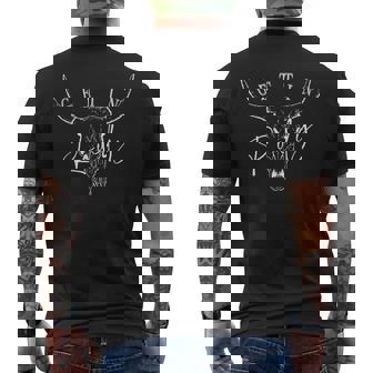 Getting Rowdy Getting Hitched Western Bachelorette Mens Back Print T-shirt - Seseable