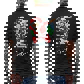 Gibbs Name Gift Santa Gibbs Mens Back Print T-shirt - Seseable