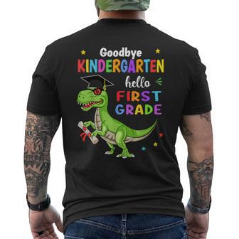 Goodbye Kindergarten Graduation Hello 1St Grade Trex 2023 Men's Back Print T-shirt | Mazezy