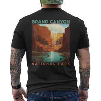 The Grand Canyon National Park Men's T-shirt Back Print | Mazezy