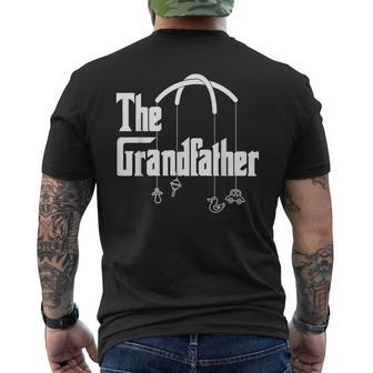 Grandfather Quote Funny Design For Grandpas Mens Back Print T-shirt | Mazezy