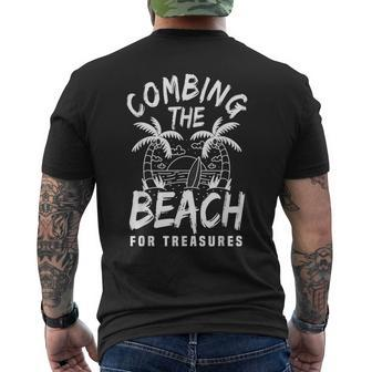 Great Beachcombing Saying Treasure Hunting Men's T-shirt Back Print | Mazezy DE
