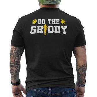 Do The Griddy Griddy Dance Football Men's Back Print T-shirt | Mazezy