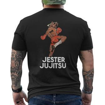 Grizzly Bears Epic Jiujitsu Mmainspired Martial Arts Martial Arts Funny Gifts Mens Back Print T-shirt | Mazezy