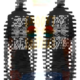 Groovy Brother 70S Aesthetic 1970S Retro Brother Hippie Mens Back Print T-shirt | Mazezy