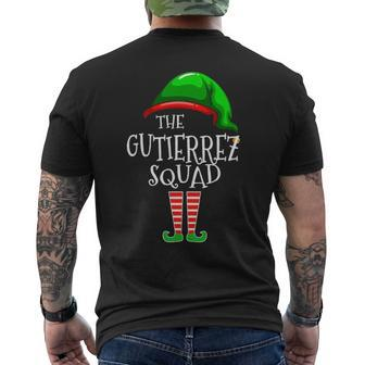 Gutierrez Name Gift The Gutierrez Squad V2 Mens Back Print T-shirt - Seseable