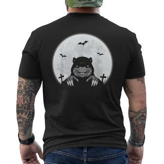 Halloween Spooky Mole Retro Vintage Halloween Costume Halloween Funny Gifts Mens Back Print T-shirt | Mazezy