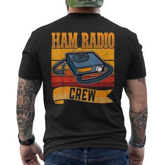 Ham Radio Crew Amateur Radio And Ham Radio Operator Men's T-shirt Back Print - Thegiftio UK
