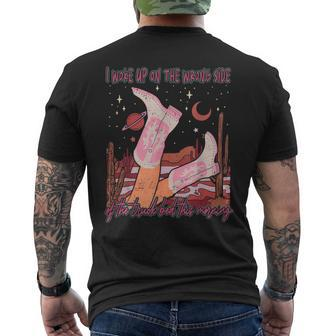 Hardy I Woke Up On The Wrong Side Of The Truck Bed Men's T-shirt Back Print - Thegiftio UK