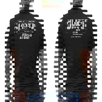 Hollister California Vintage Athletic Style Mens Back Print T-shirt | Mazezy