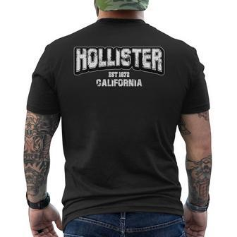 Hollister California Vintage Athletic Style Mens Back Print T-shirt - Thegiftio UK