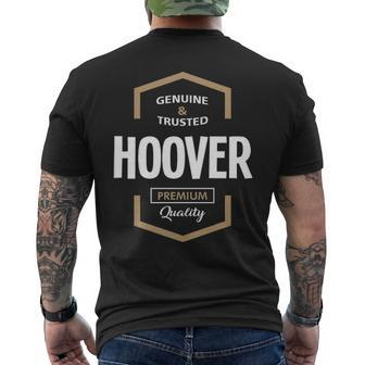Hoover Name Gift Hoover Quality Mens Back Print T-shirt - Seseable