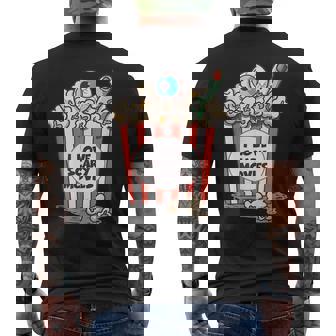 Horror Movies Lover Halloween Halloween Men's T-shirt Back Print | Mazezy