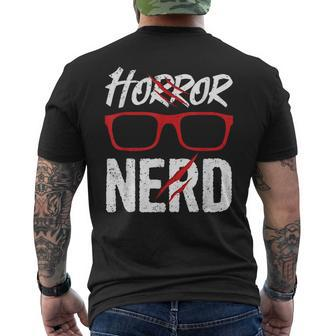 Horror Nerd Quote For A Horror Movie Lover Nerd Men's T-shirt Back Print | Mazezy