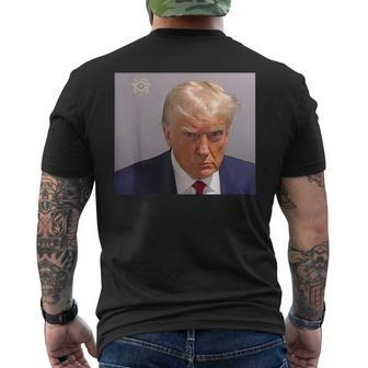 The Hot Of Former President Donald Trump Men's T-shirt Back Print - Monsterry AU