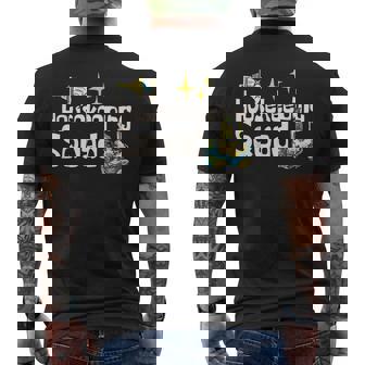 Housekeeping Squad Caretaker Household Cleaner Housekeeper Men's Back Print T-shirt | Mazezy