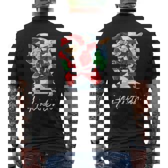 Houston Name Gift Santa Houston Mens Back Print T-shirt | Seseable UK