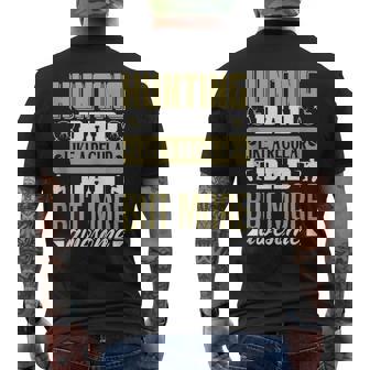 Hunting Dad Like A Regular Dad But More Awesome Mens Back Print T-shirt - Thegiftio UK