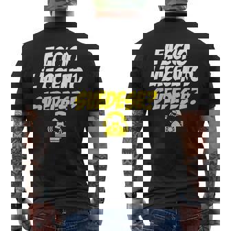 I Do Swedish Accent Speak Swedish Italian Words Mens Back Print T-shirt | Mazezy