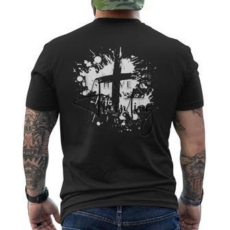 I Have A 1St Anointing Tm Mens Back Print T-shirt | Mazezy