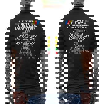 I Strip On Weekends Funny Drag Racer Race Car Drag Racing Racing Funny Gifts Mens Back Print T-shirt | Mazezy