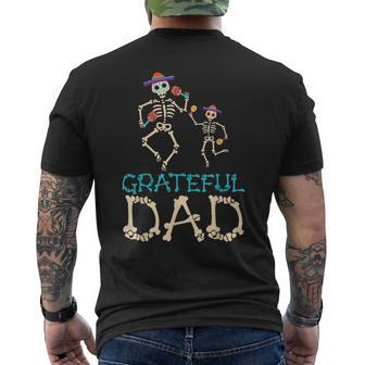 Im Always A Grateful Father Dad Halloween Mens Back Print T-shirt - Seseable