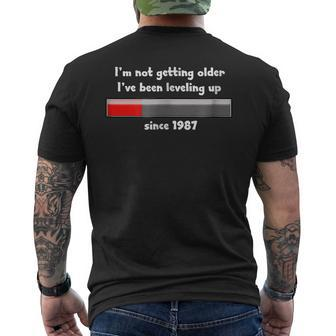 Im Not Getting Older Funny Humor 30Th Birthday 30Th Birthday Funny Gifts Mens Back Print T-shirt | Mazezy