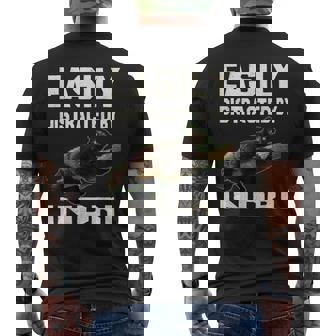 Indri Easily Distracted By Indri Men's T-shirt Back Print | Mazezy