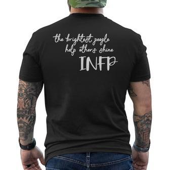 Infp Introvert Myers Briggs Personality Type Men's T-shirt Back Print | Mazezy