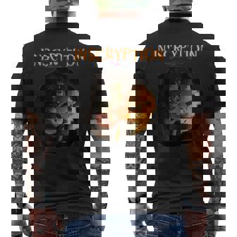 Inscryption Leshy Guitar Boss Psychological Card Game Scary Scary Men's T-shirt Back Print | Mazezy