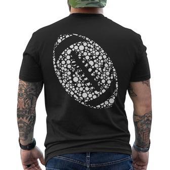 International Dot Day Happy Polka Dot Football Lover Sport Men's T-shirt Back Print - Seseable