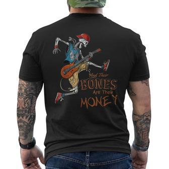 Their Bones Are Their Money I Think You Should Leave Men's T-shirt Back Print - Monsterry