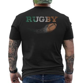 Irish Rugby Ireland Flag Jersey Soccer Football Men's T-shirt Back Print | Mazezy