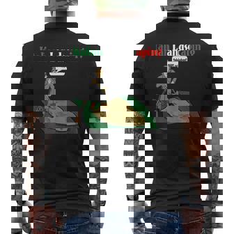 Italian Landscaping Funny Mafia Organized Crime Mens Back Print T-shirt | Mazezy