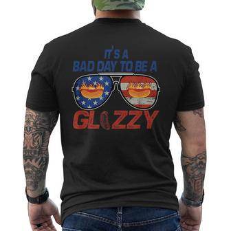 It’S A Bad Day To Be A Glizzy Funny Hotdog Mens Back Print T-shirt | Mazezy