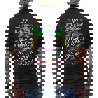Its A Darby Thing Tie Dye Darby Name Mens Back Print T-shirt | Mazezy